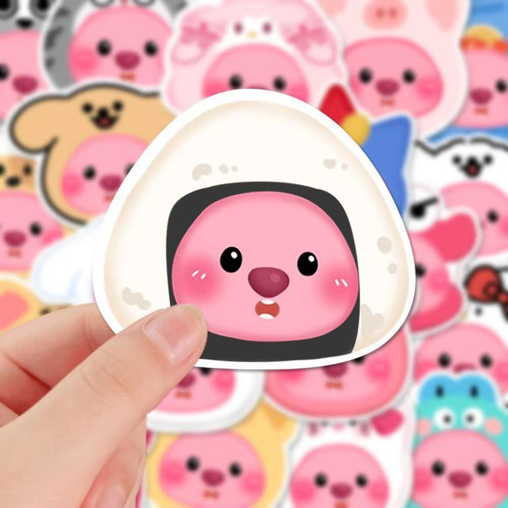 

100/120Pcs Pororo Loopy Sticker Kawaii DIY Diary Laptop Luggage Skateboard Decals Fun Classic Kids Toys Gifts