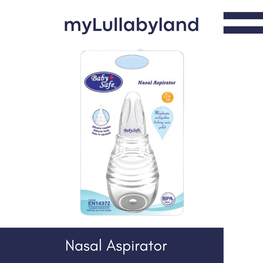 Baby Safe NAS01 Sedotan Ingus Pembersih Hidung Bayi Nasal Aspirator | Penyedot ingus bayi