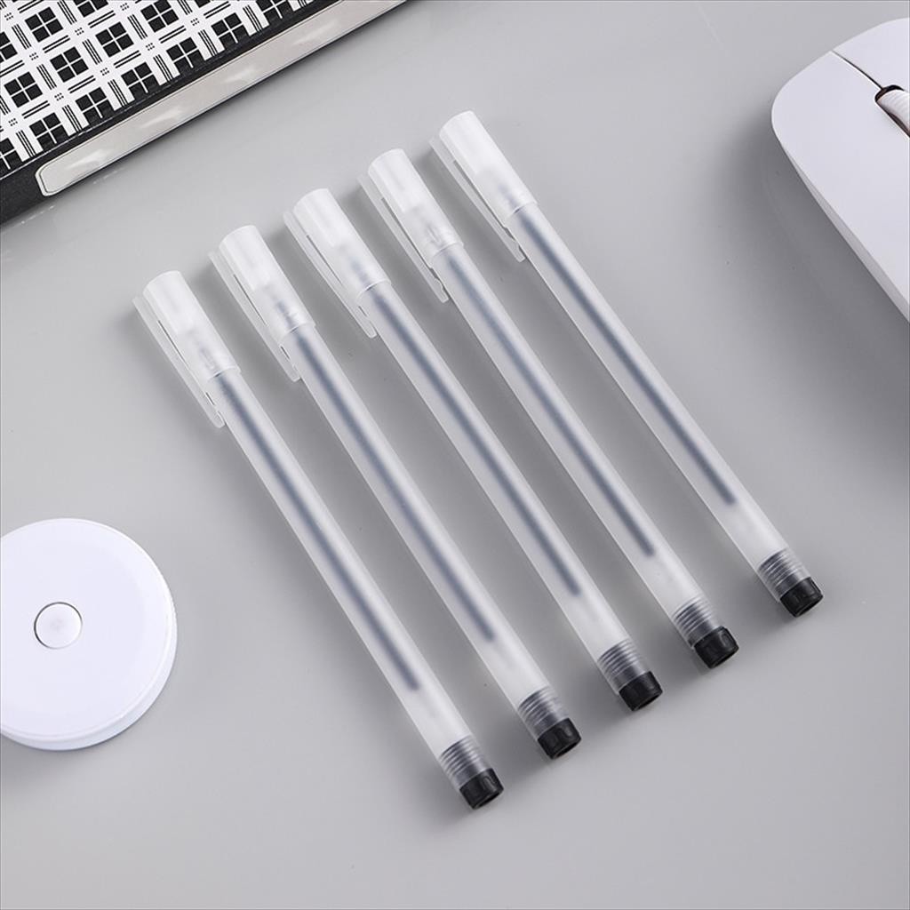 

MDP PP004 Pulpen Pena Pen Tinta Cair Gel PER PCS Polos Matte Pena Cair Alat Tulis Stationary