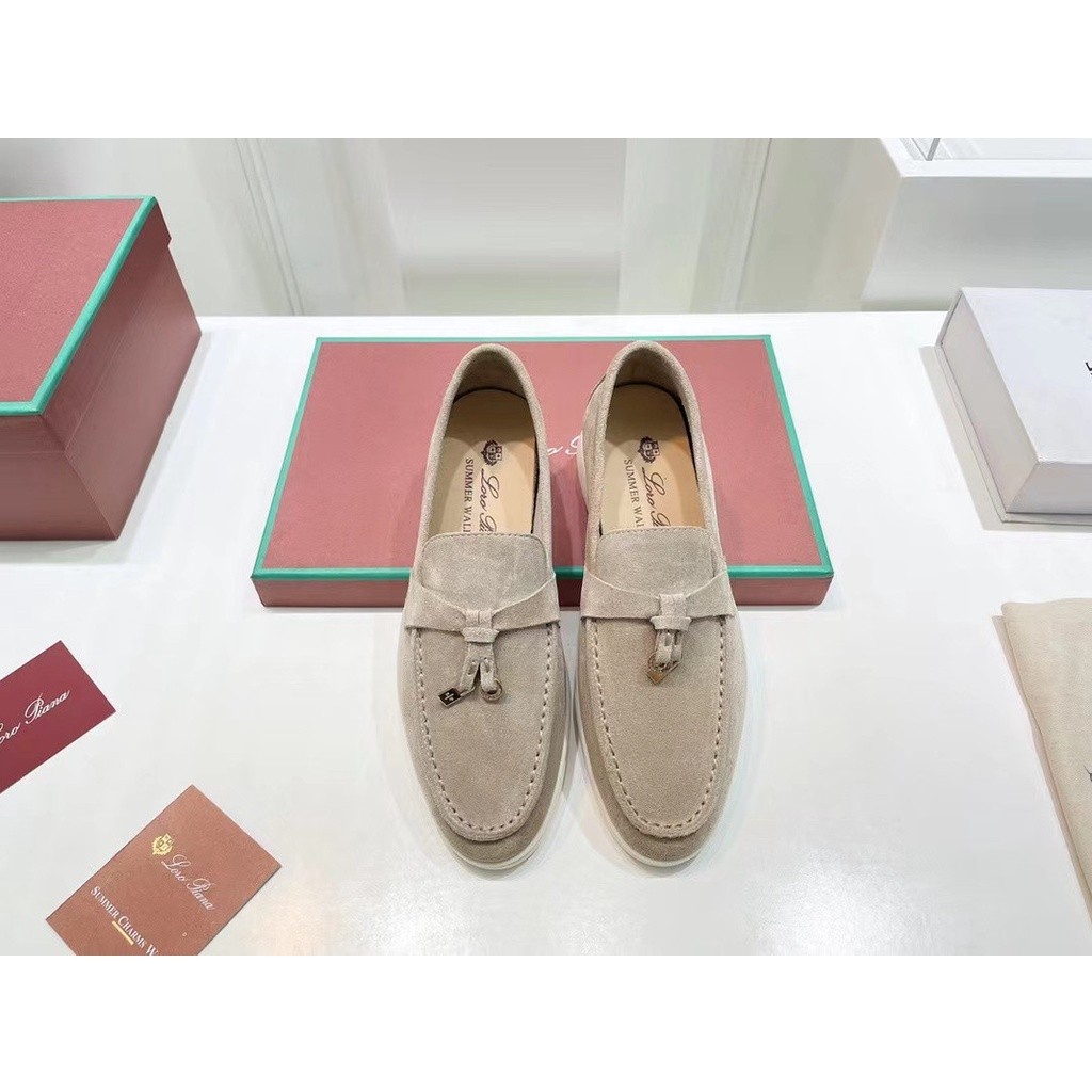 Original 2024 new Loro Piana loafers imported women's shoes