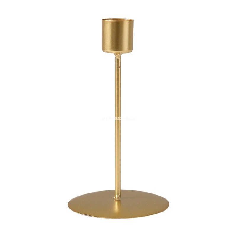 

1Pcs Candle Holder Metal Candlestick Holder for Taper Candle Decorative Black Candle Holder for Home Decor Wedding Dinning Party