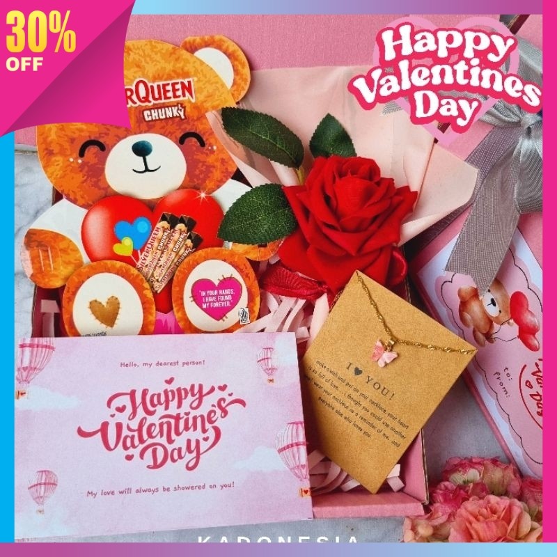 

Kado Cantik Unik Hampers Valentine Keren Lebaran / Hampers Coklat Valentine / Kado Valentine Romantis / Hadiah Cewek ( RORA )