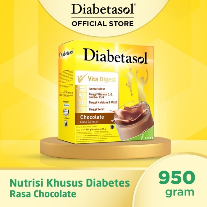 

DIABETASOL 1000 GR / DIABETASOL 1000GR/DIABETASOL 1 KG/VANILLA, COKLAT - Coklat