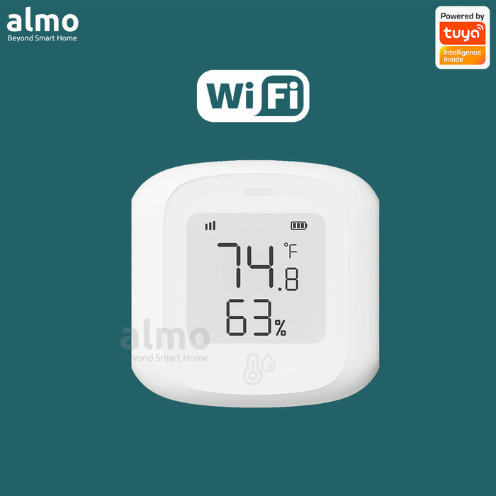 ALMO Tuya Wifi ZigBee Temperature & Humidity Sensor Home Automation - ZigBee