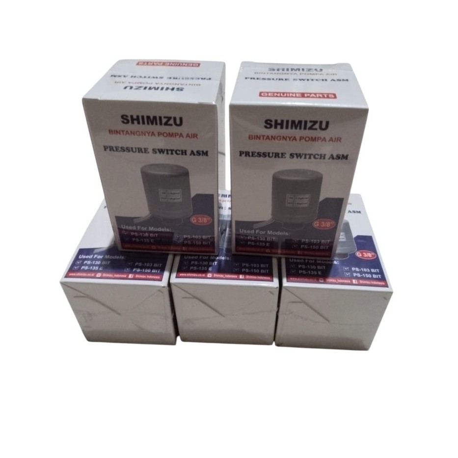 Otomatis Pompa Air Shimizu Ps 135 e / Ps 130 Bit ASLI - TANPA WRAPPING kiranatokos