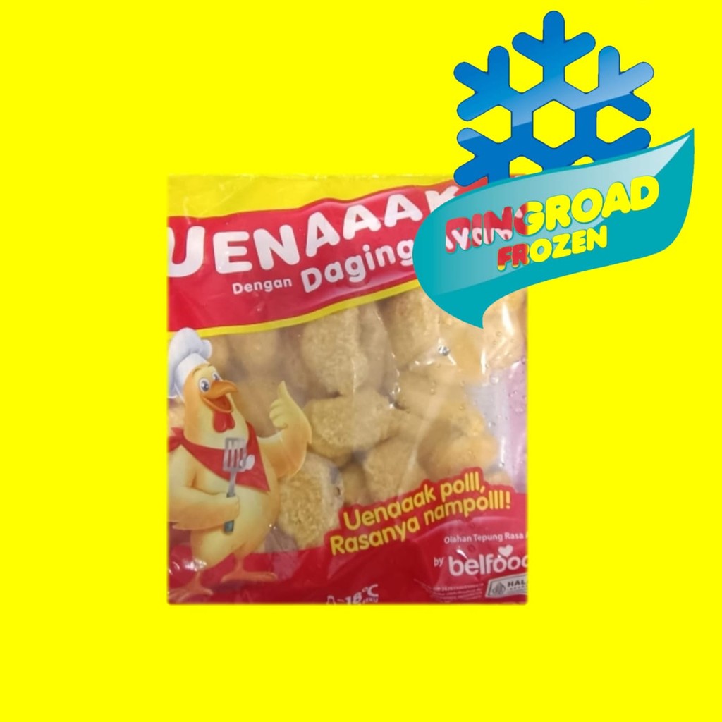 

BELFOODS UENAK POLL NAGET 500 GR