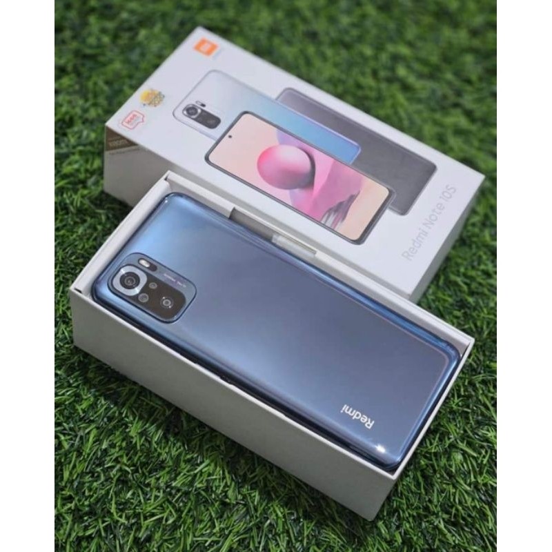 REDMI NOTE 10S 6/64 SECOND LENGKAP MULUS NOMINUS LIKE NEW