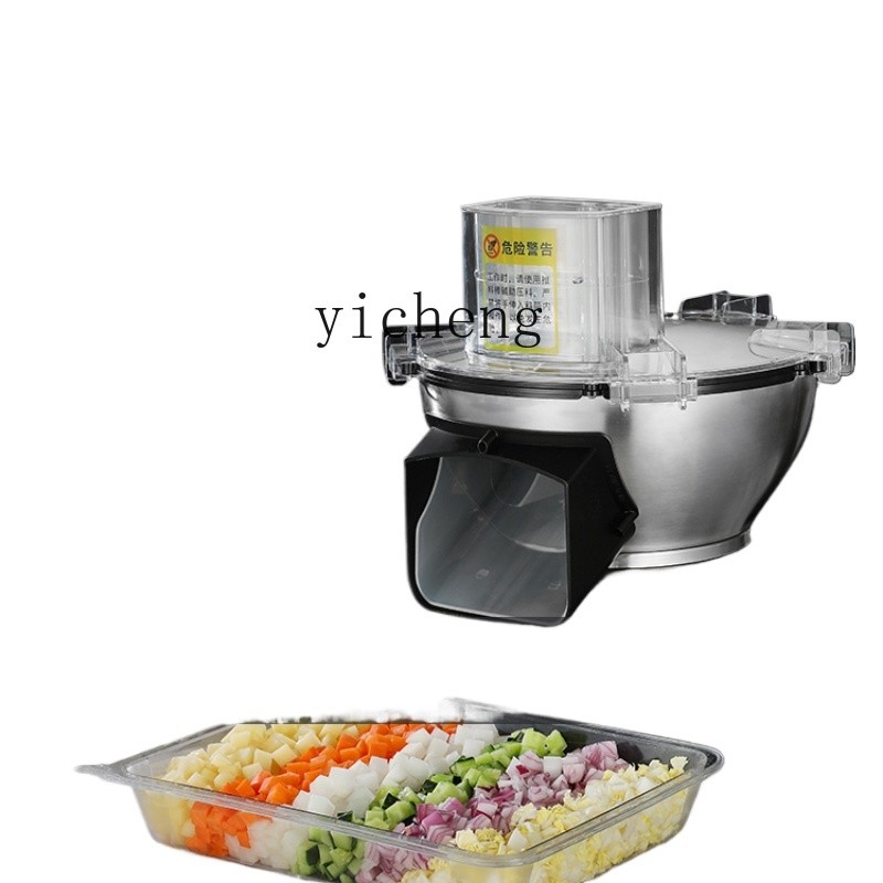 

ZF Cuber Electric Multi-Functional Small Vegetable Potato Radish Slice Wire Cutting Machine Artifact Automatic