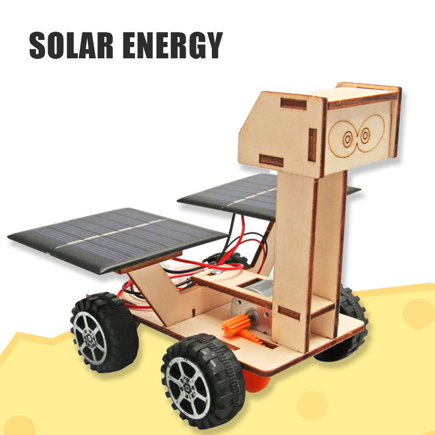 Mainan Rakitan Robot Tenaga Surya Solar Edukasi Diy Robot Car Solar
