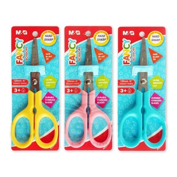 

M&G Kids Scissors Fancy / M&G Gunting Kertas Fancy Anak ASSN2229 Warna Warni