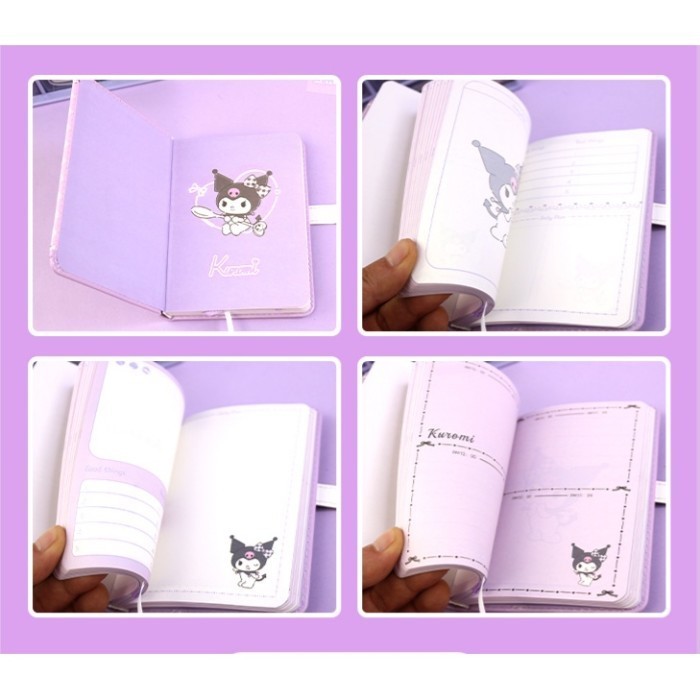 

Jurnal Cover A6 Buku Sanrio Kancing Tutup Cinamoroll Diary PU Kuromi C