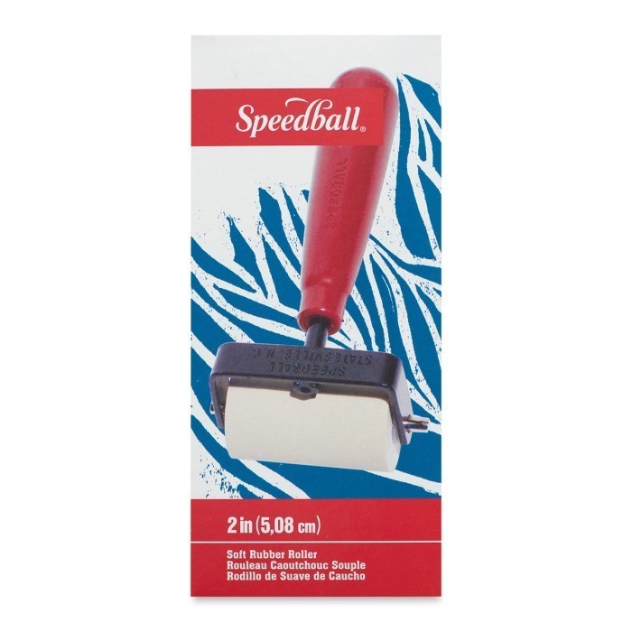 

Speedball Brayer Paint Roller Ink Block Printing Tool - 4 inch FOAM