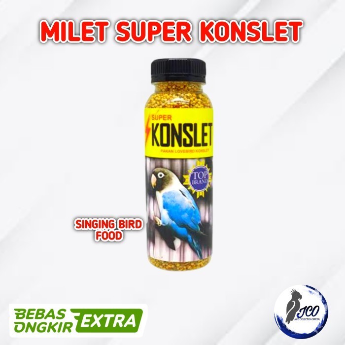 PAKAN BURUNG LOVEBIRD MILET KONSLET MAKANAN BURUNG LOVEBIRD MILET KONSLET