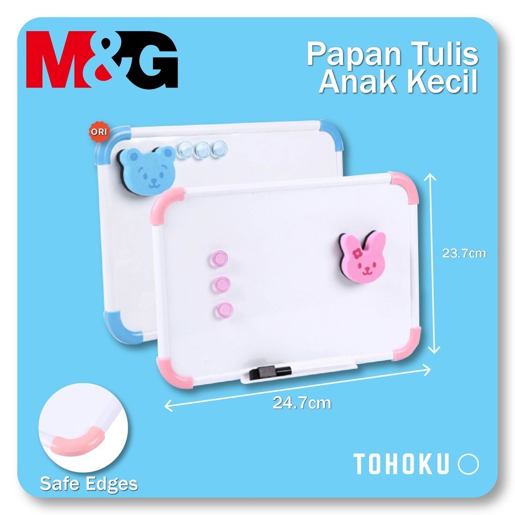 

M&G - Papan Tulis untuk Anak 3 in 1 | Small Whiteboard MNG