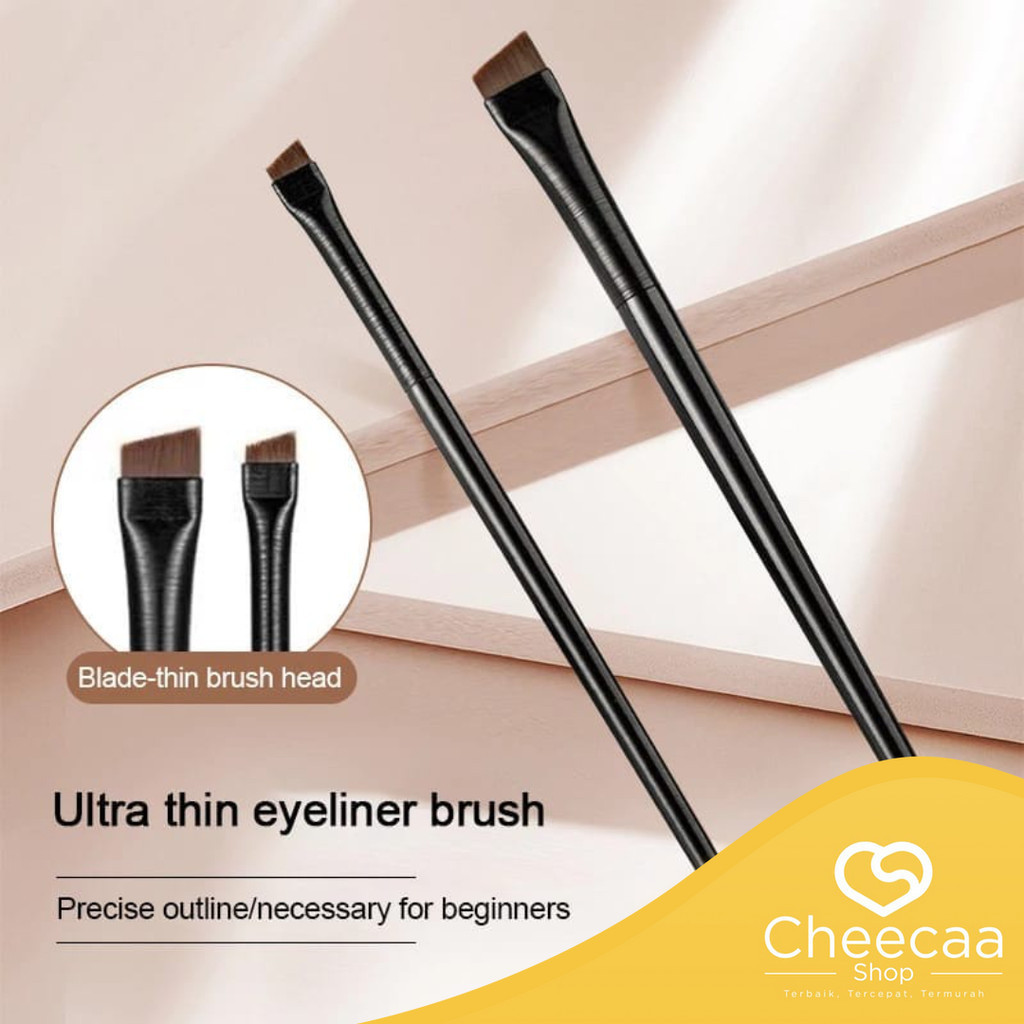 CC (ACC122) Kuas Alis Mata Brush Eyeliner Brush Makeup Alat Makeup Kecantikan Eyebrow Brush Bahan Bu