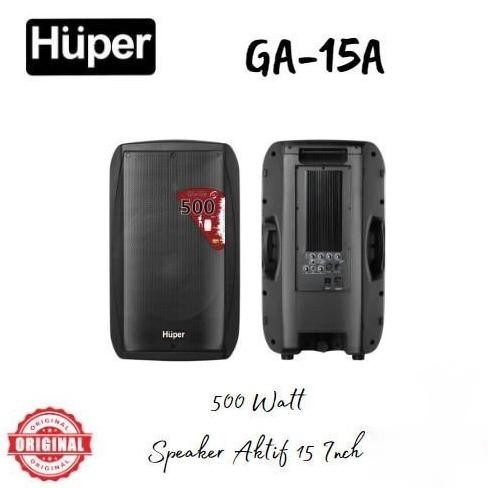 Speaker Aktif Huper Ga 15A Ga-15 Ga15 15 Inchi Original