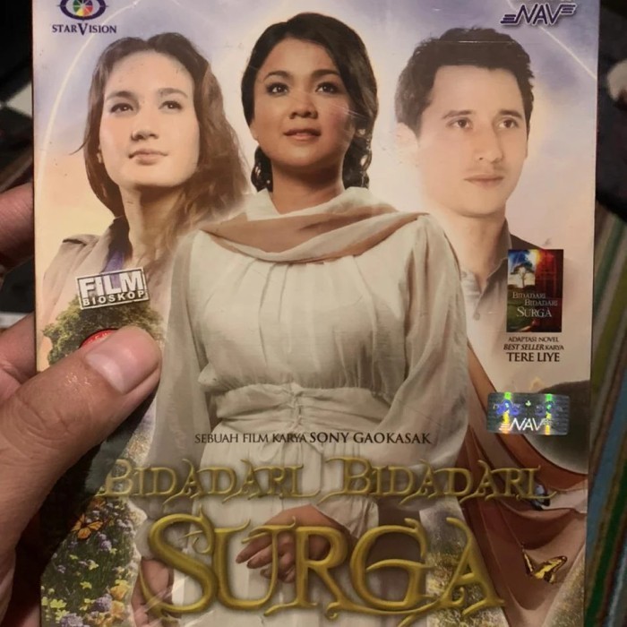 Original DVD Bidadari Bidadari Surga Tere Liye Film Lokal Indonesia
