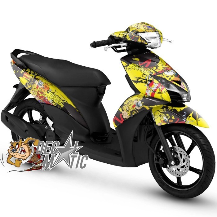 Decal Mio GT Full Body Variasi Stiker Full body Motor J Stcker Mio J/ Mio GT  Marsupilami