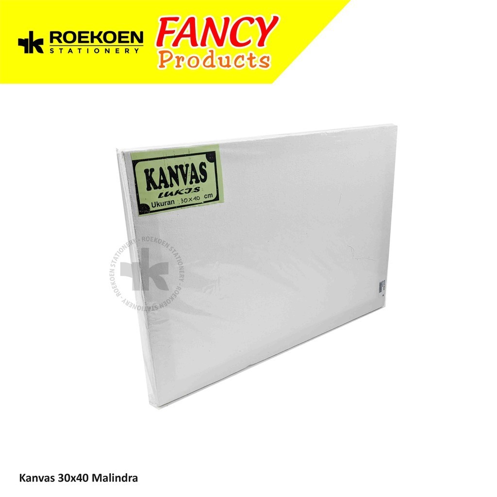 

Malindra Kanvas Polos 30x40