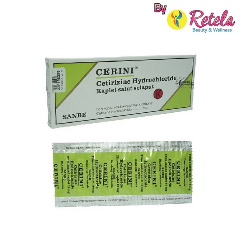 CERINI 10MG 1 STRIP 10 TABLET