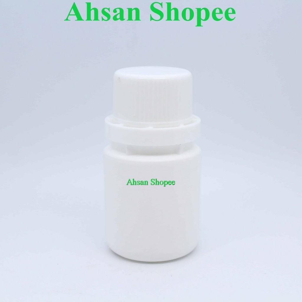 Botol Tablet 50 ml Kpu Putih Hdpe / Botol Obat / Botol Tablet / Botol Kapsul / Botol Kpu