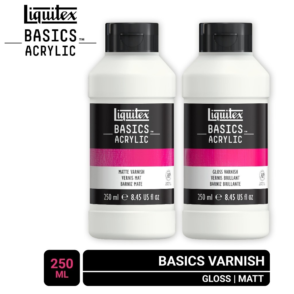 

Liquitex Basics Varnish Acrylic Pernis Cat Akrilik