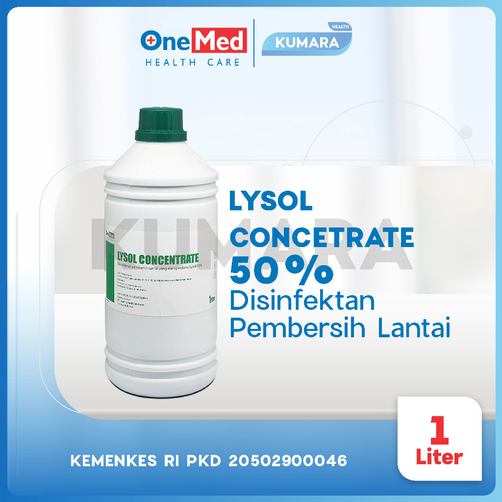 ONEMED - Lysol Concentrate 50% 1 Liter / Disinfektan Pembersih