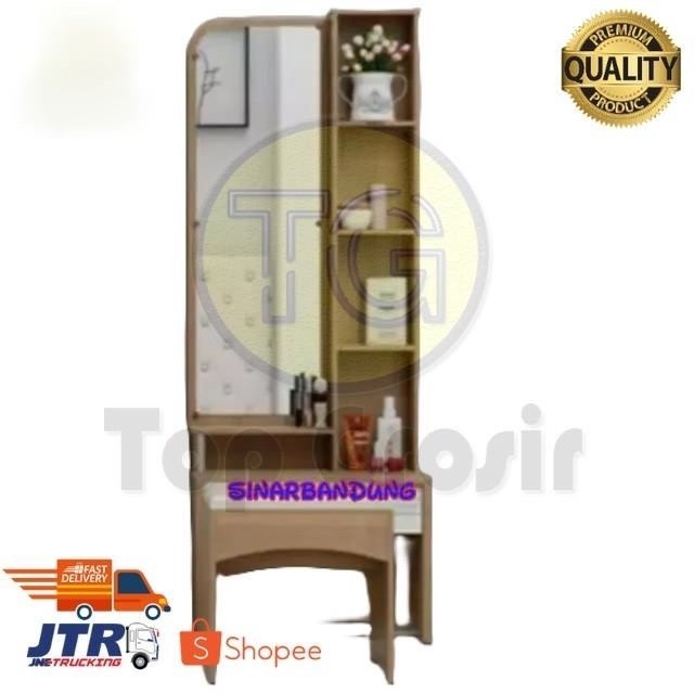 (COD) MEJA RIAS OLYMPIC MR LATTE/MEJA RIAS KACA PANJANG /MEJA RIAS MINIMALIS