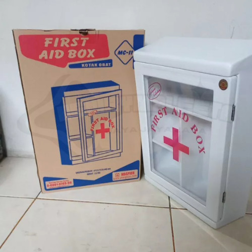 Kotak Obat P3K frist aid Kit Lengkap Isi Type A - TANPA ISI