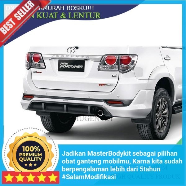 AKSESORIS BEMPER MOBIL BODYKIT FORTUNER 2014 TRD STYLE Original