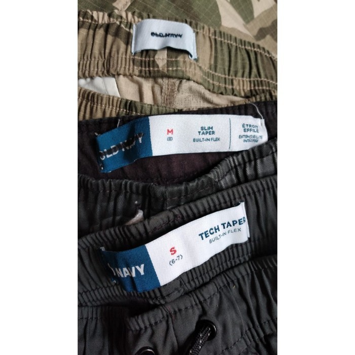 Celana Chino kargo anak laki Old navy branded  long pant cowo - no 1, 8y