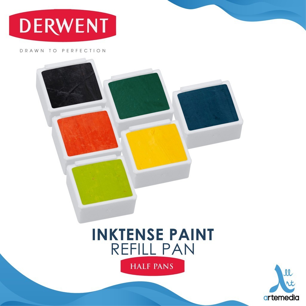 

Refill Derwent Inktense Paint Pan Travel Cat Watersoluble