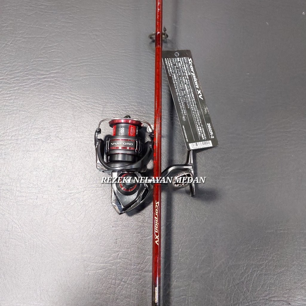 Set Pancing Spinning Casting Shimano | Vanford 500 | Scopion XV 2021