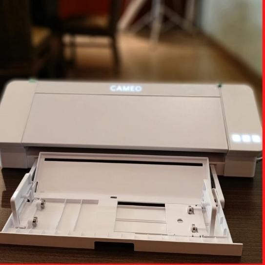 Promo Menarik--Mesin Cutting Sticker Silhouette Cameo 4 Polyflex Mini A3 Murah