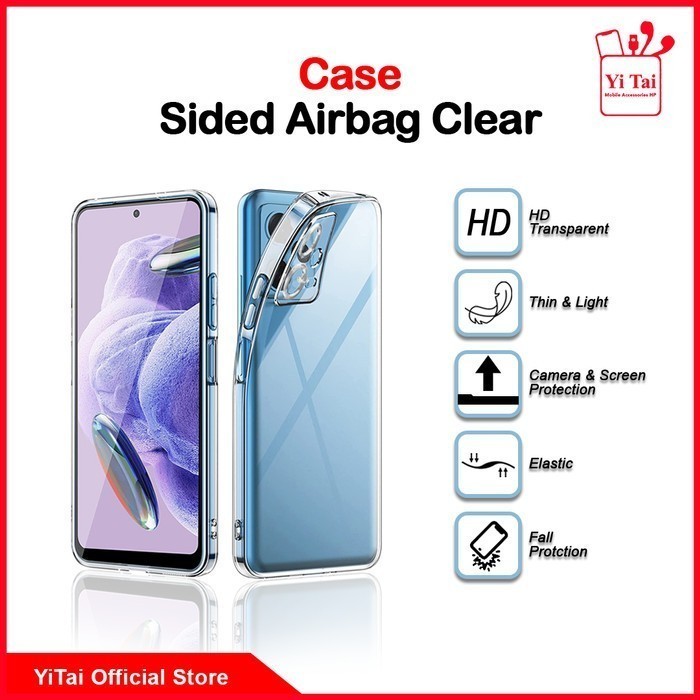 YITAI YC36 Case Sided Airbag Clear Infinix Smart 5 6 6 NFC Note 10 Pro