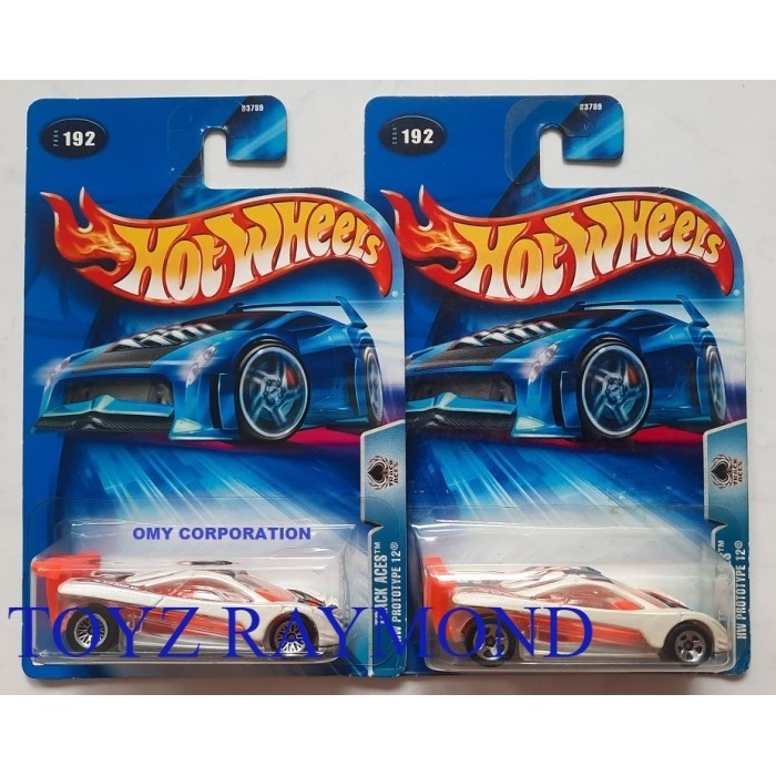 Hotwheels paket HW Prototype 12 Track Aces varian velg 2pc