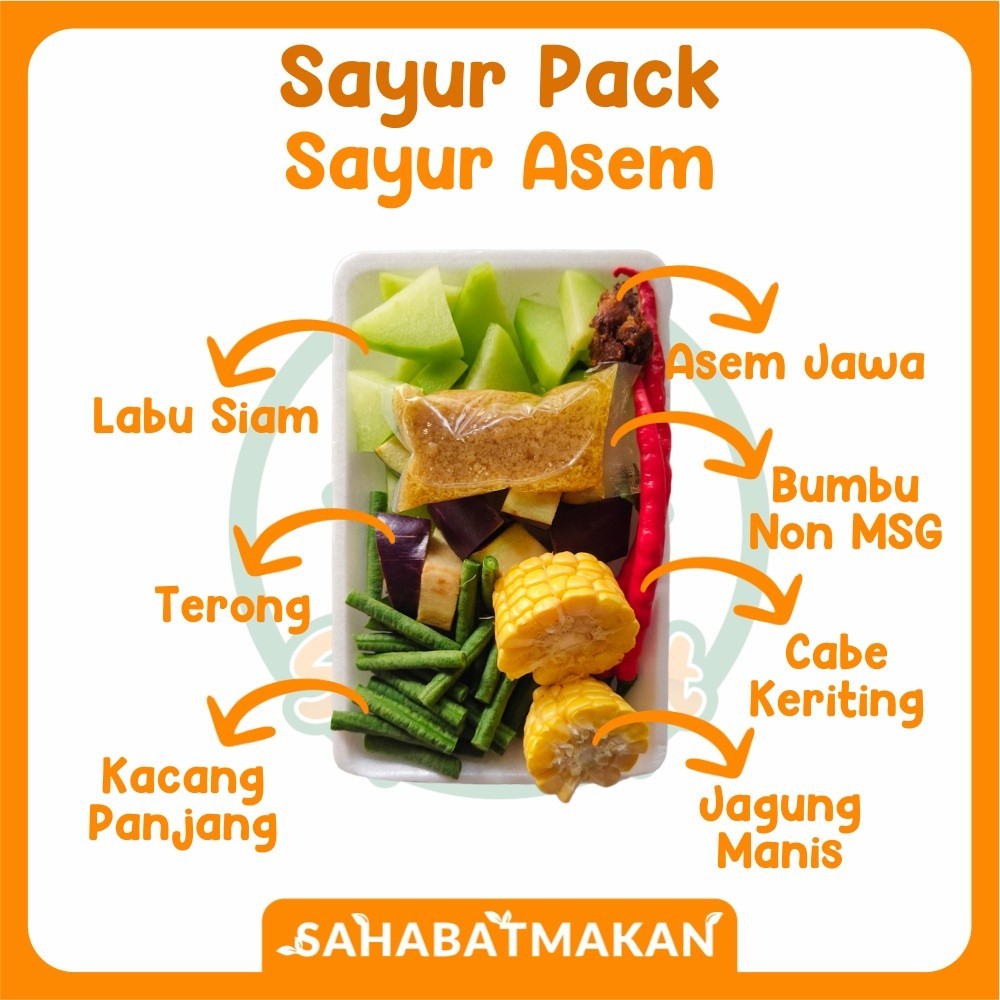 

Paket Sayur Asem - Sayur Pack / Sayur Prep / Sayur Instant — Daily Fresh Official Store