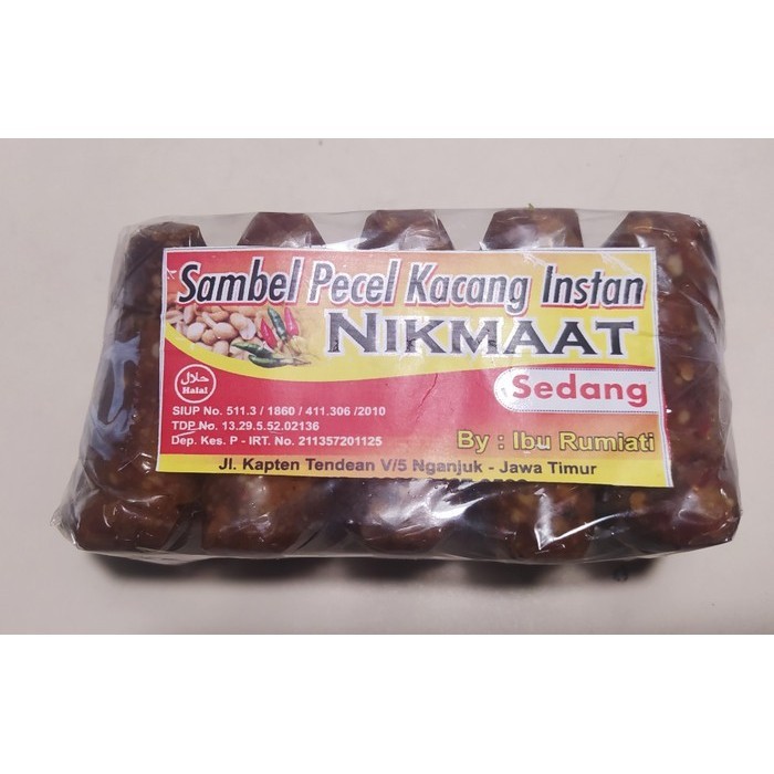 

Sambel Pecel Bumbu Kacang Instan -Khas Jawa Timur
