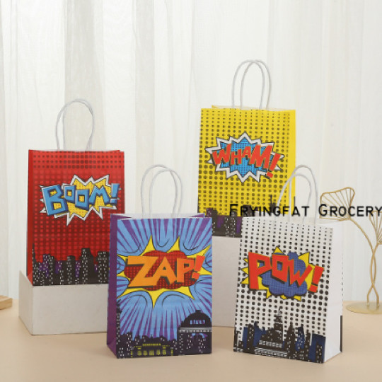

Paper Bag Tas Souvenir Super Hero (21x15x8cm)