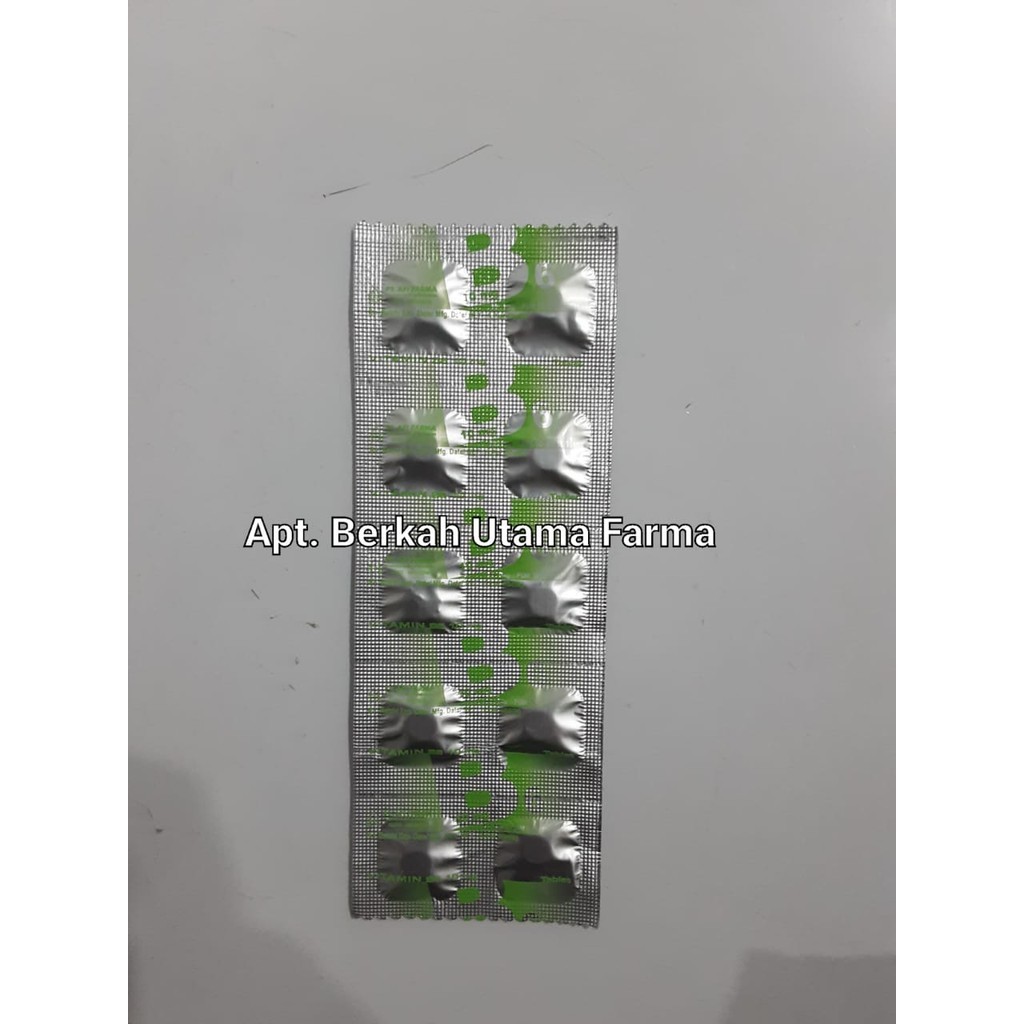 Vitamin B6 10 mg Per Strip isi 10 Tablet ( AFI FARMA )