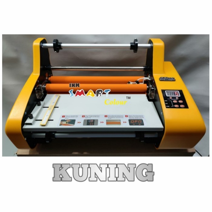 

Mabel Mesin Laminator Roll/Mesin Laminating Roll A3 FM3510 - Kuning
