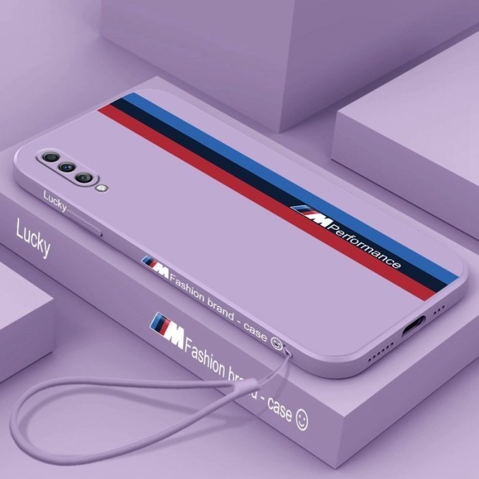 [New Case] SAMSUNG Galaxy A30s / A50s / A50 Case softcase silicon fashion lucky - ungu/purple, SAMSUNG A30s