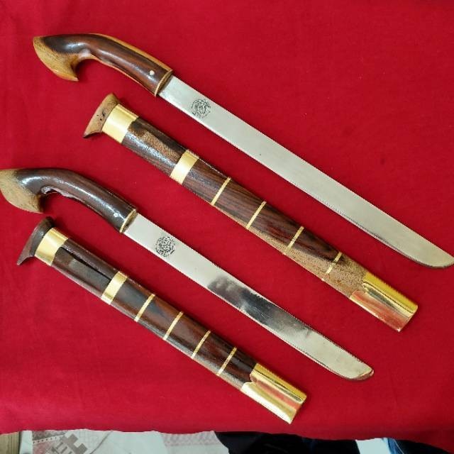 GOLOK SILAT IPSI TUMPUL STAINLESS 30CM & 35CM UNTUK PENCAK SILAT