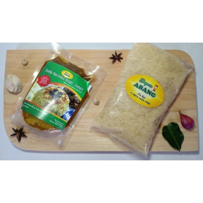 [Terlaris] Paket Bumbu Instant - Komplit + Beras Basmati