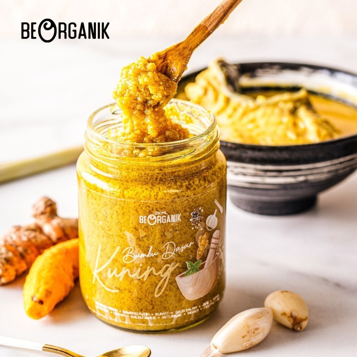 

[bumbu siap pakai] Bumbu Dasar Kuning Beorganik 250gr