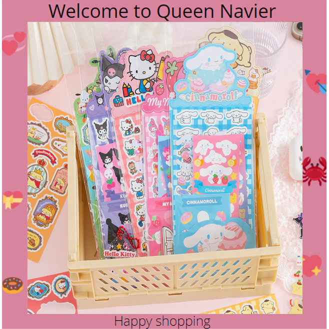 

QN - Stiker tumblr karakter sanrio unik karakter kartun sanrio