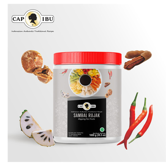 

CAP IBU Sambal Rujak Buah - 250 gram