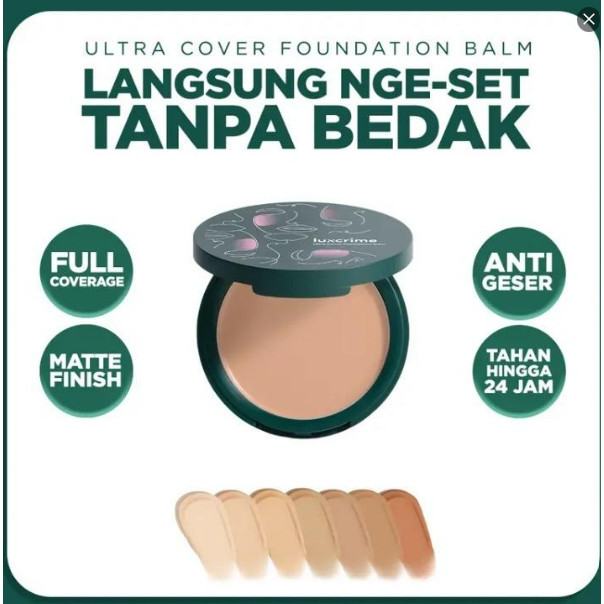 Luxcrime Ultra Cover Foundation Balm - Luxcrime Foundation Balm Series