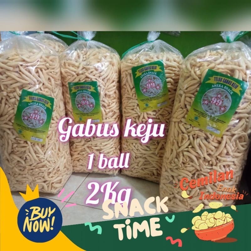 

Special Diskon TELOR GABUS CENDOL KEJU 1BALL/GABUS KEJU 2KG