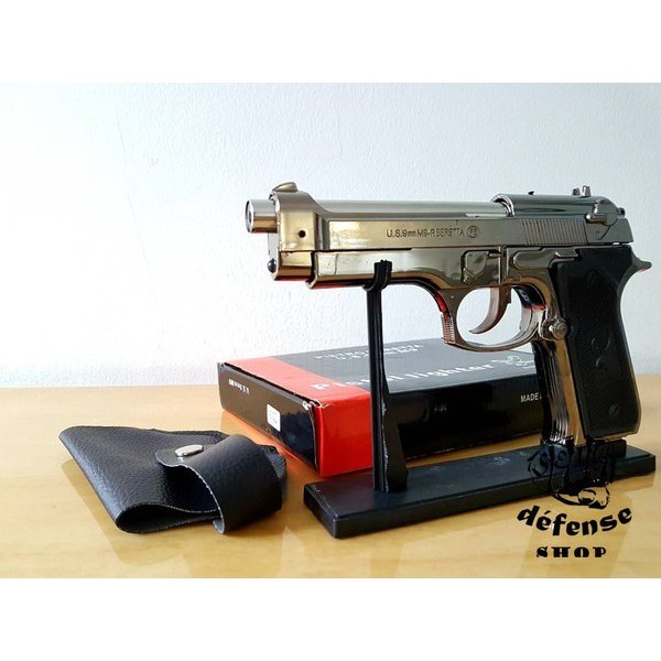 Korek Api Pistol / Lighter Jet Pietro Beretta M9 ( Replika Pajangan )